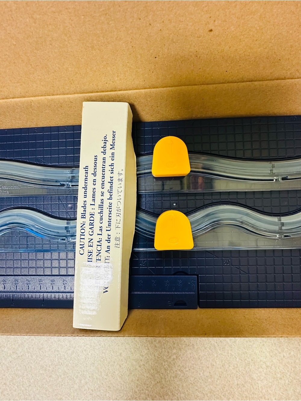 RETIRED Creative Memories 12-inch Decorative Trimmer - WAVES & SWELLS - Picture 9 of 10